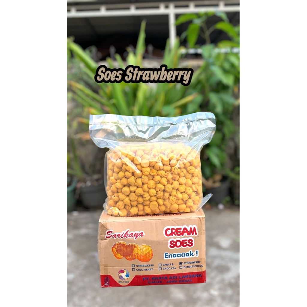 

SOES STROBERI /VANILA SRIKAYA