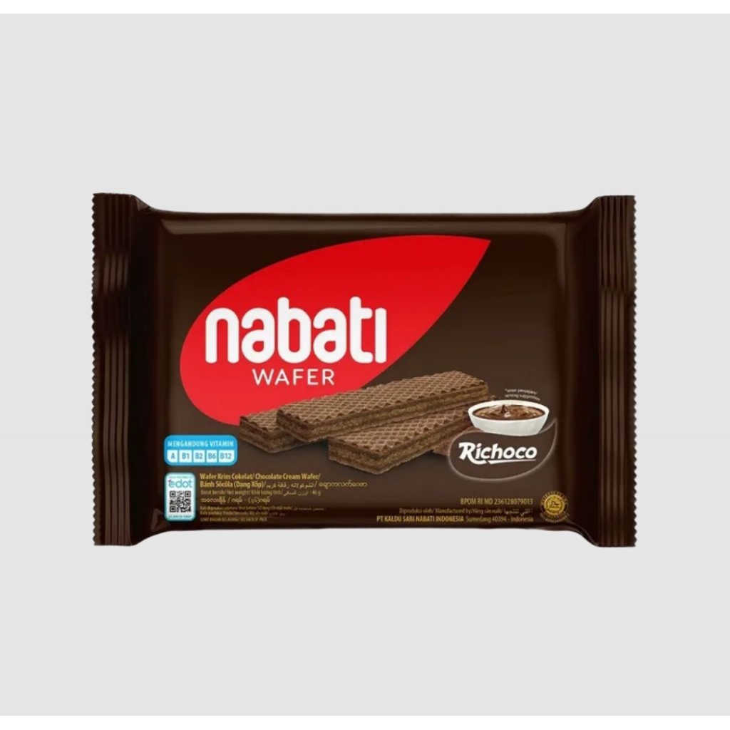 

Nabati 2000 Wafer Cokelat / Keju 10 Pcs