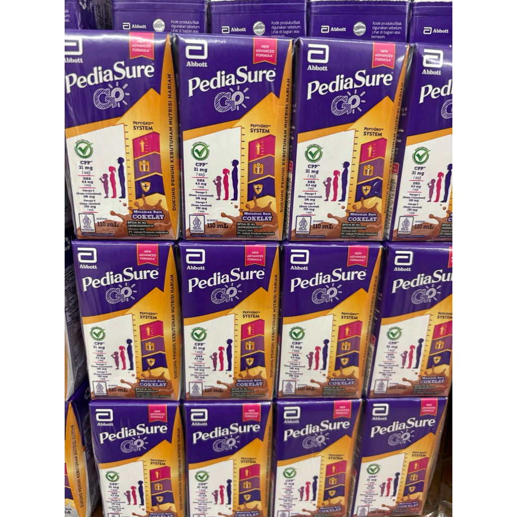 

1 dus Pediasure Go Rasa Coklat 110ml