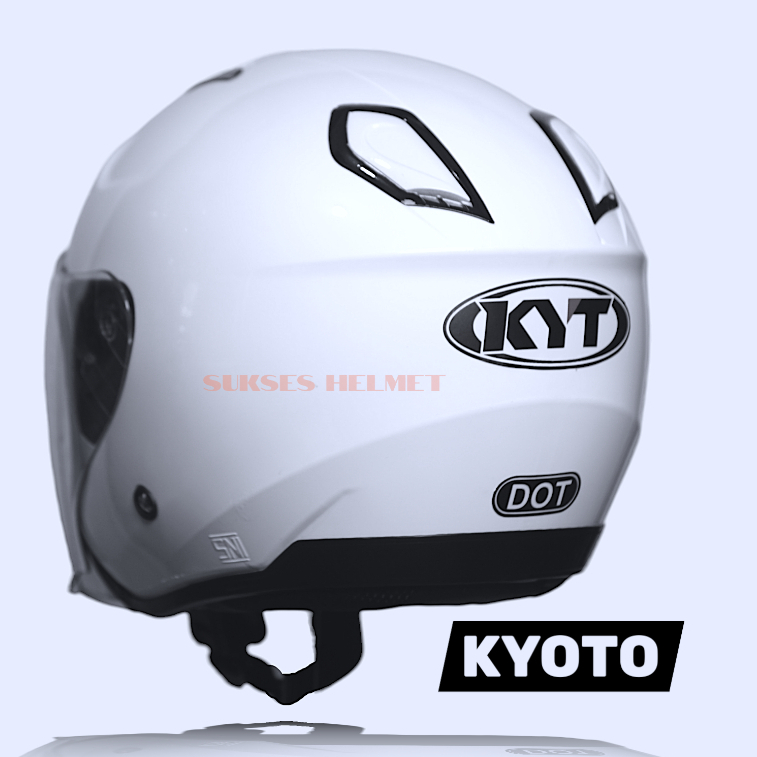 Helm KYT KYOTO SKS ORIGINAL_Helm Half Face Dewasa SNI (Gratis Ongkir Bisa COD)