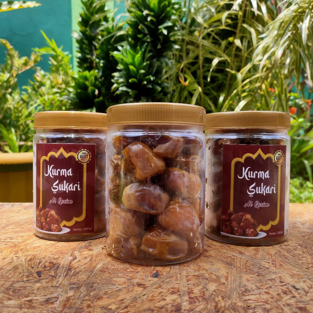 

Kurma Sukkari 500 gr Manis Alami Lembut Original