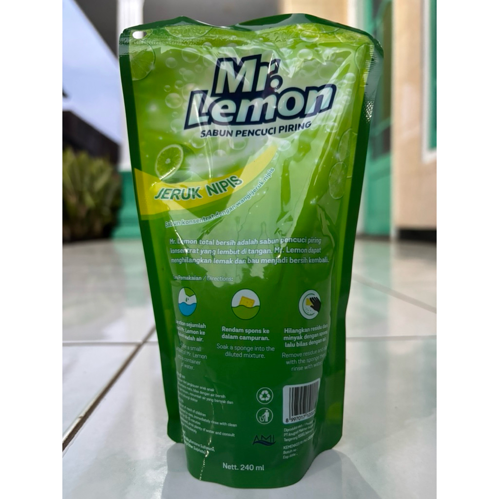 Mr Lemon Sabun Cuci Piring 240 Ml