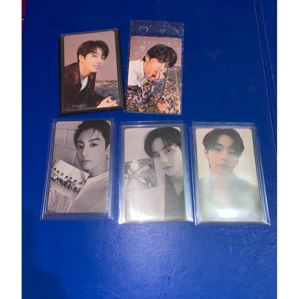 PC Tear O Taehyung Jungkook Proof standard compact BTS V JK photocard