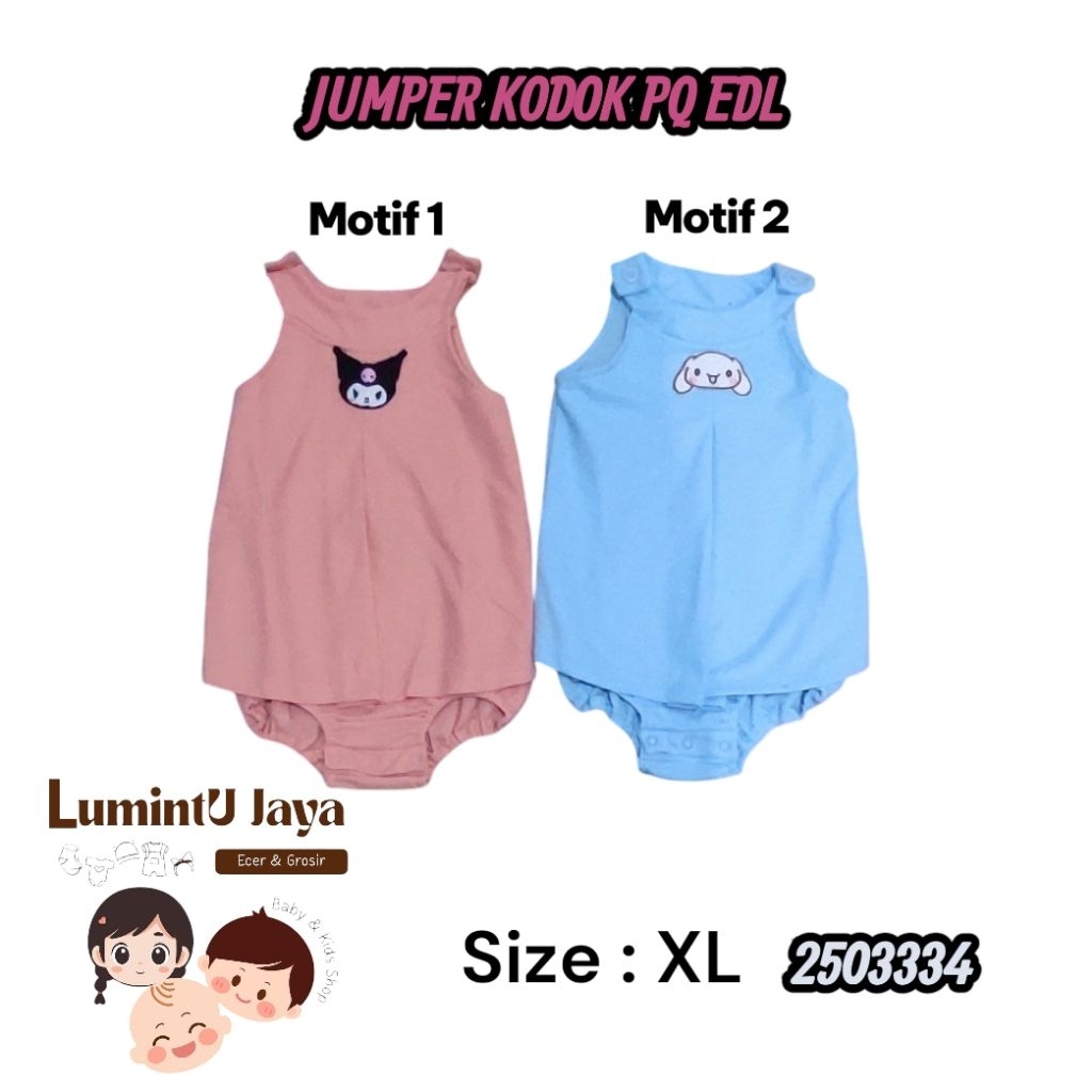 JUMPER KODOK PQ EDL | Peach | Biru