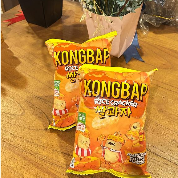 

KONGBAP - Rice Crackers | Gluten Free | American Cheese 50gr