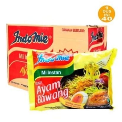 

Indomie Ayam Bawang 1 Dus Isi 40pcs