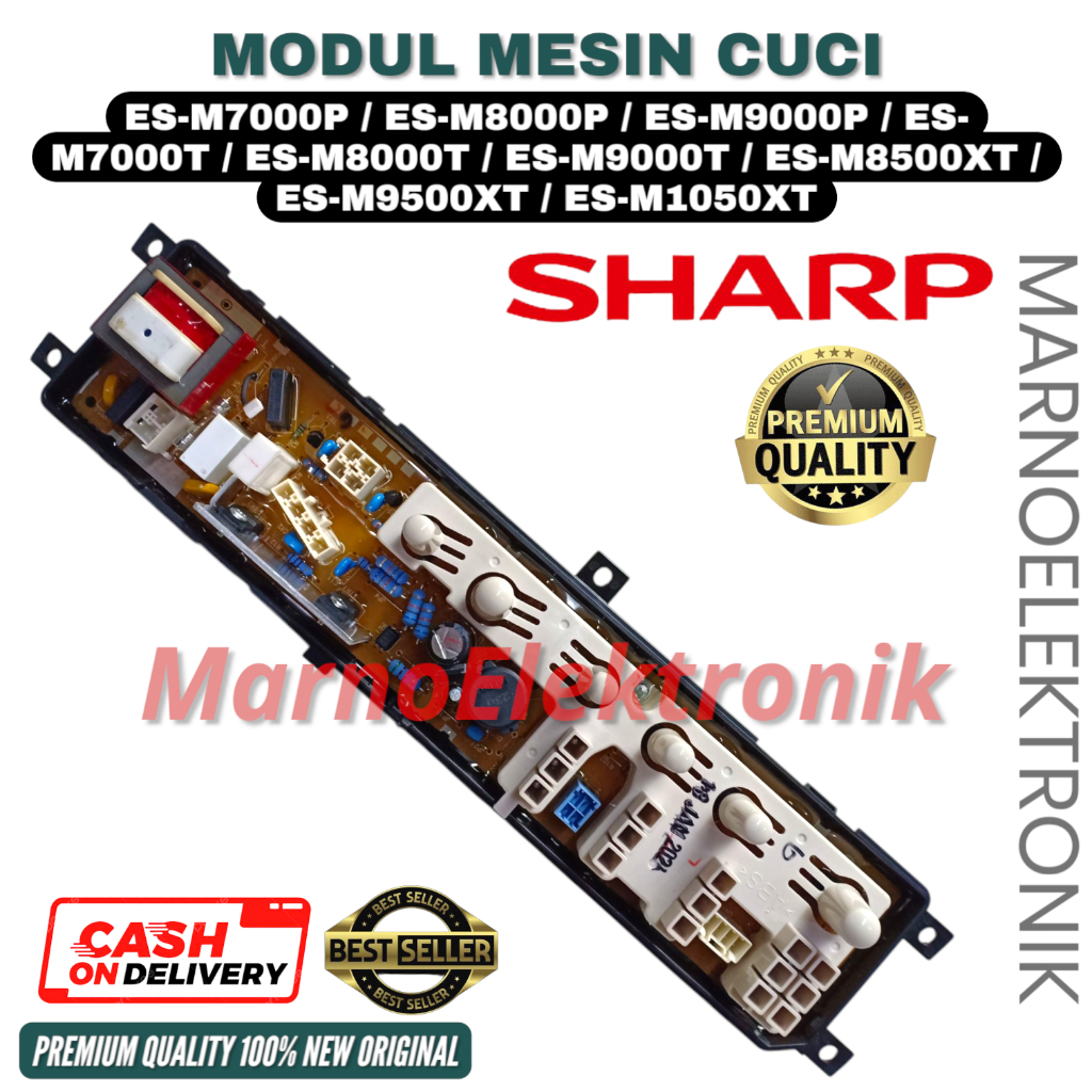 MODUL PCB MESIN CUCI SHARP ES-M7000P ES-M8000P ES-M9000P ES-M7000T ES-M8000T ES-M9000T ES-M8500XT ES