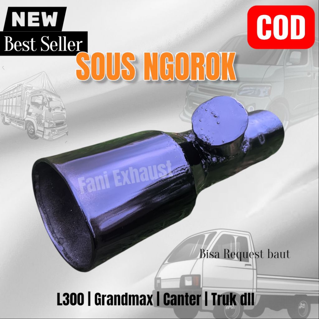 KNALPOT SUOS NGOROK MOBIL BENSIN L300 | GRANDMAX |TRUK |CANTER