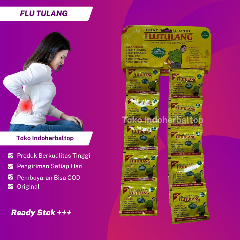 

Flutulang Renceng isi 20 Sachet