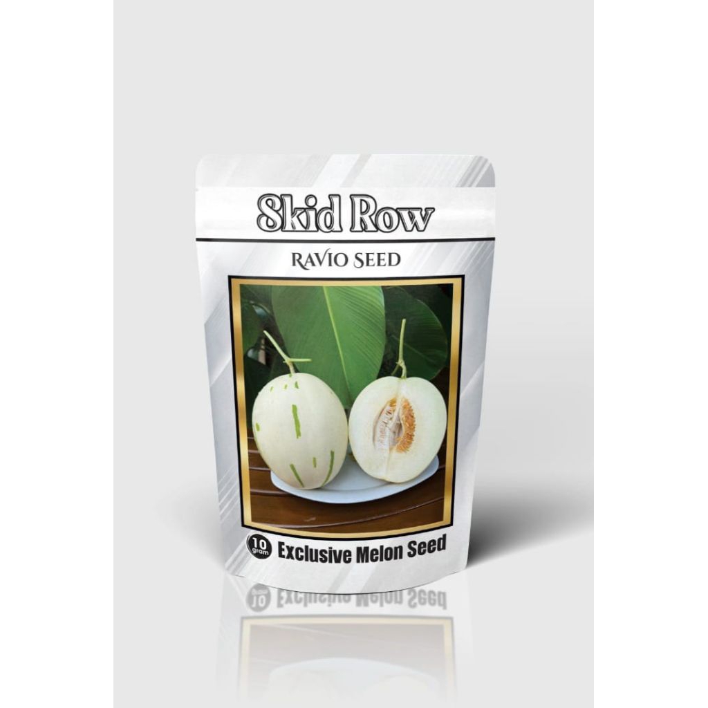 benih melon skid row - melon Dalmatian