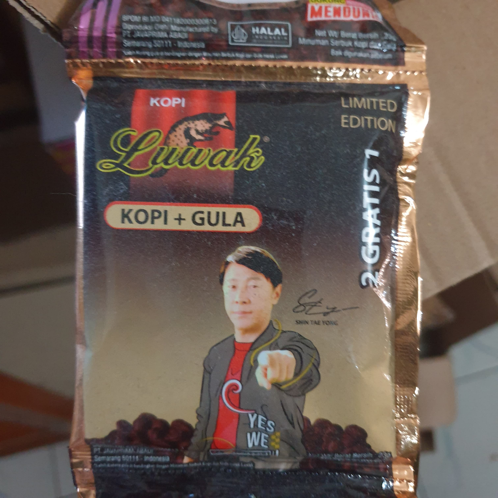 

Kopi LUWAK KOPI PLUS GULA 2 GRATIS 1 PCS