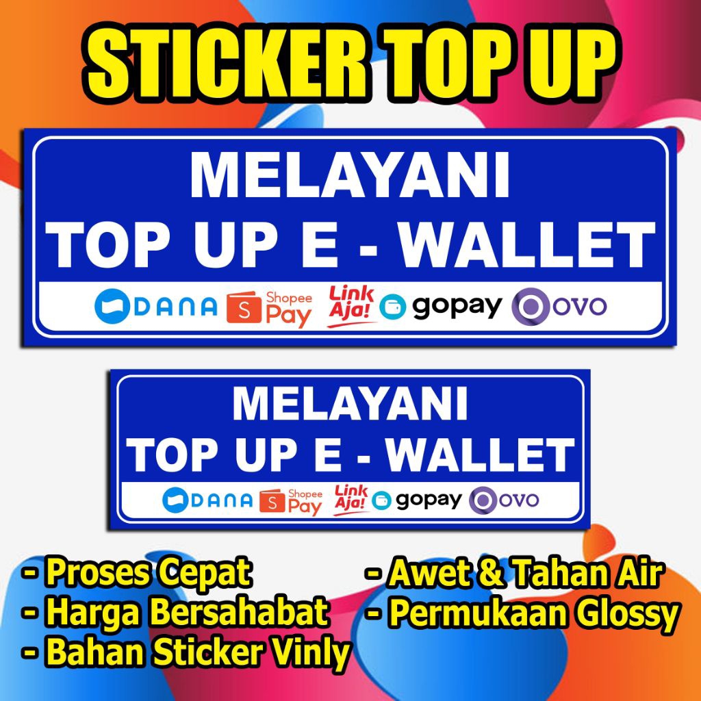 

STICKER TOP UP