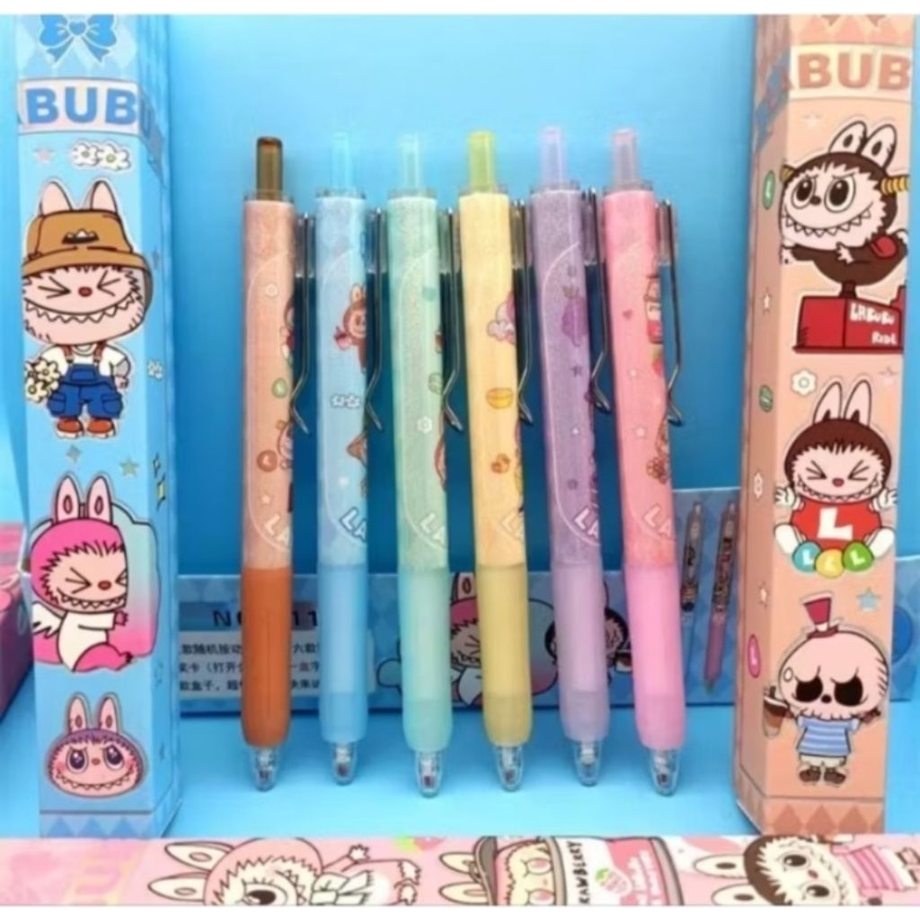 

Blindbox ballpoint gel labubu 0,5MM ( harga Per Pcs )