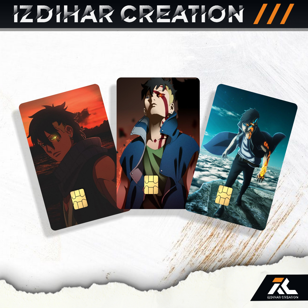 

Stiker Kartu Atm Emoney Flazz Etoll Sticker Atm Skincard Garskin Tema Kawaki Laminasi Glosy