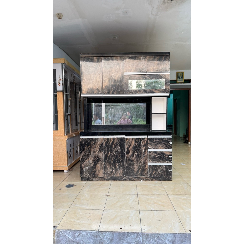 rak piring full HPL 4pt/rak sayur/rak/lemari dapur/lemari piring