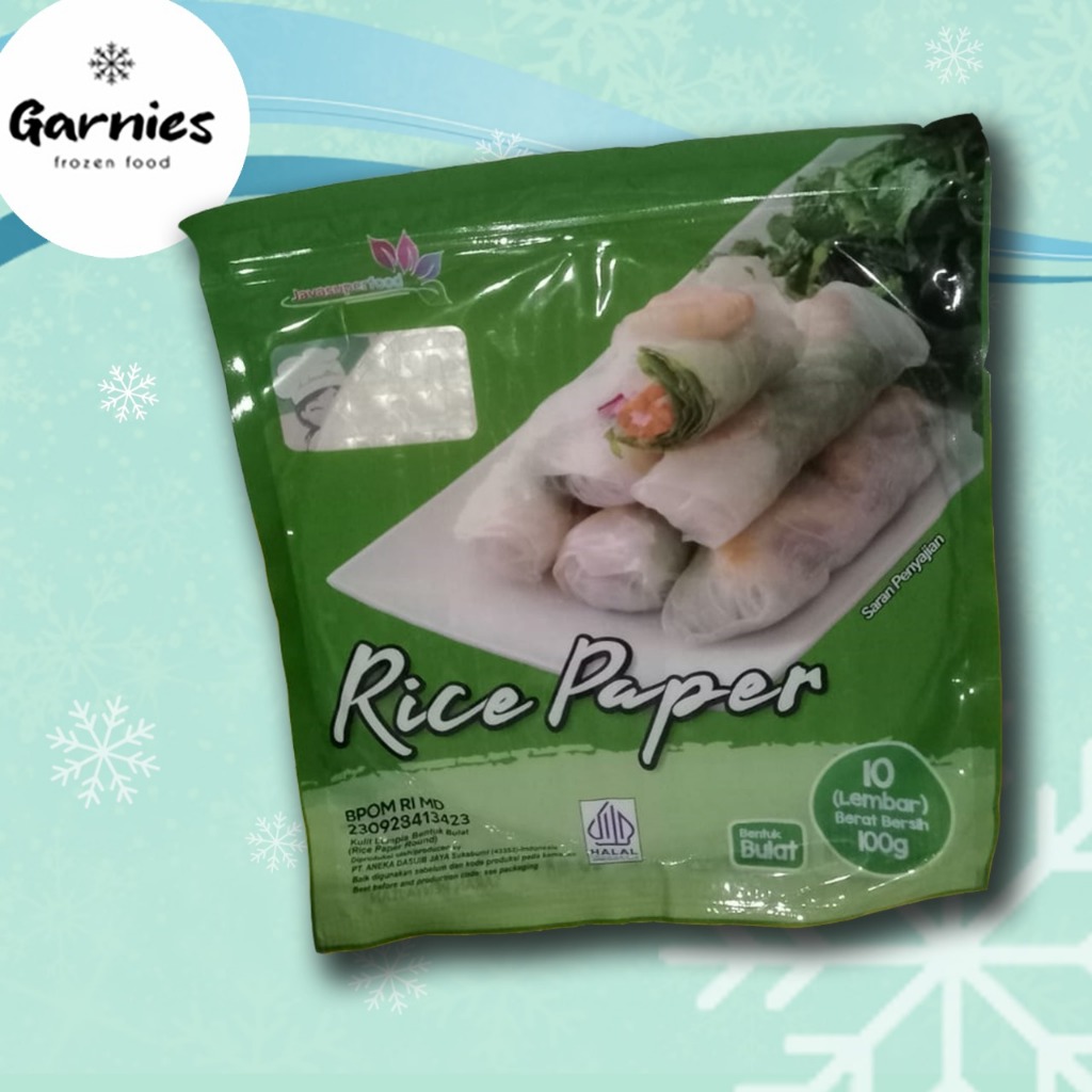 

Rice Paper Kotak/Bulat Kulit Lumpia Vietnam isi 10 Lembar