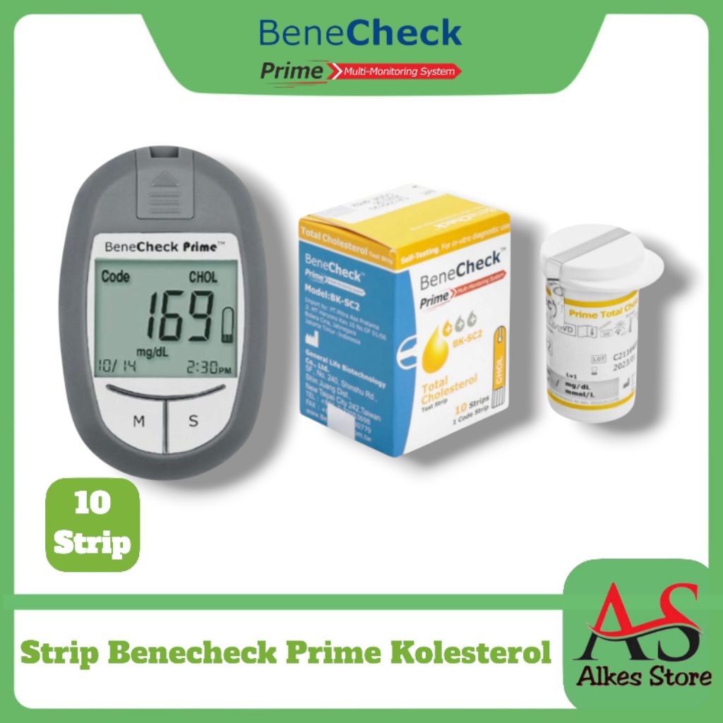Strip Benecheck Prime Kolesterol  Refill Benecheck Prime Kolesterol