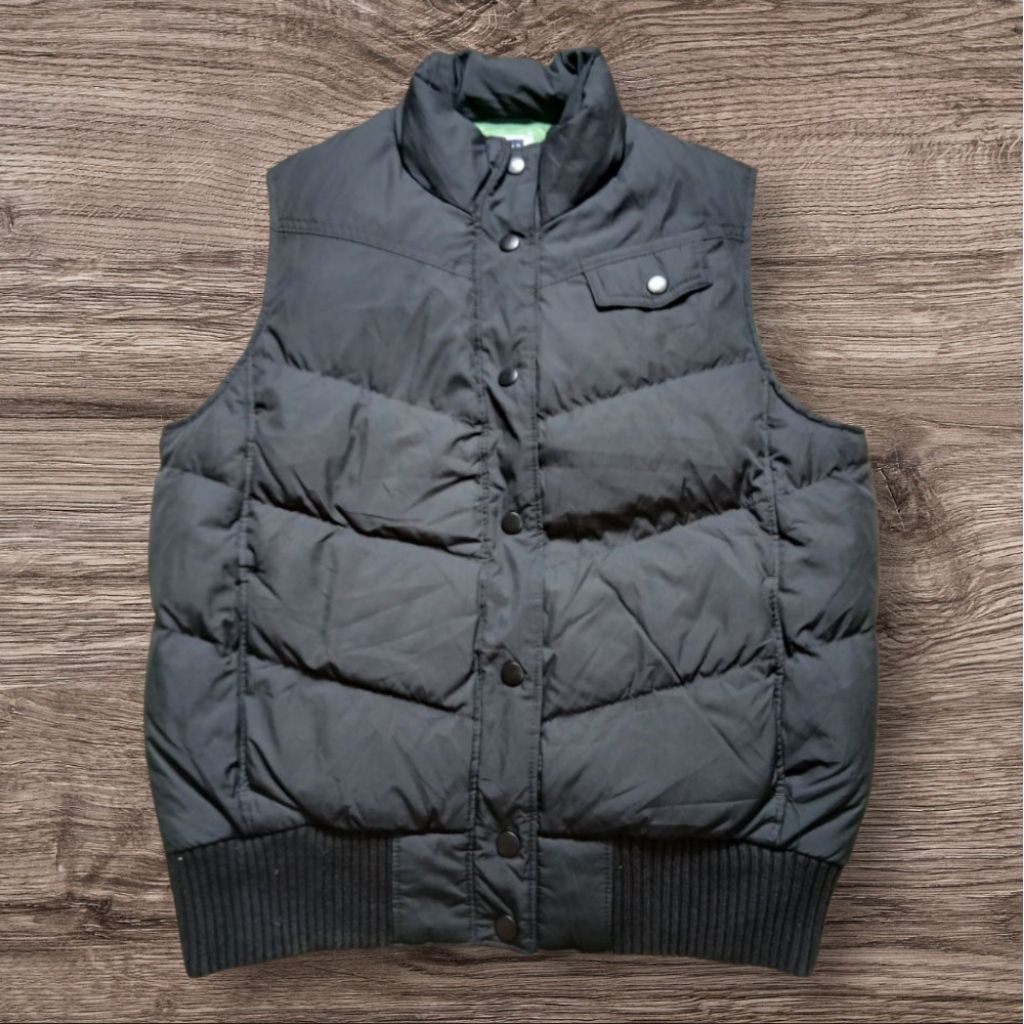Jaket GAP rompi vest puffer outdoor unisex hangout motoran