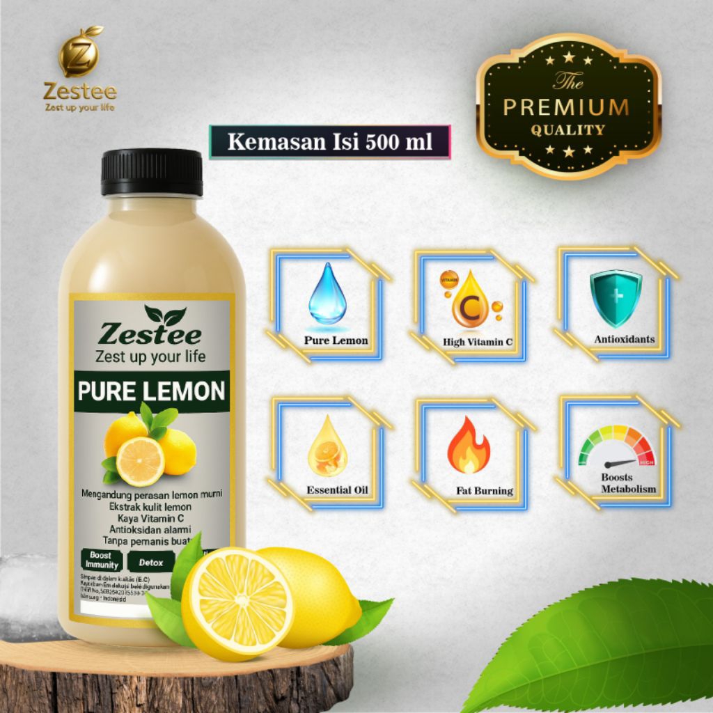 

ZESTEE PURE LEMON 500 ml
