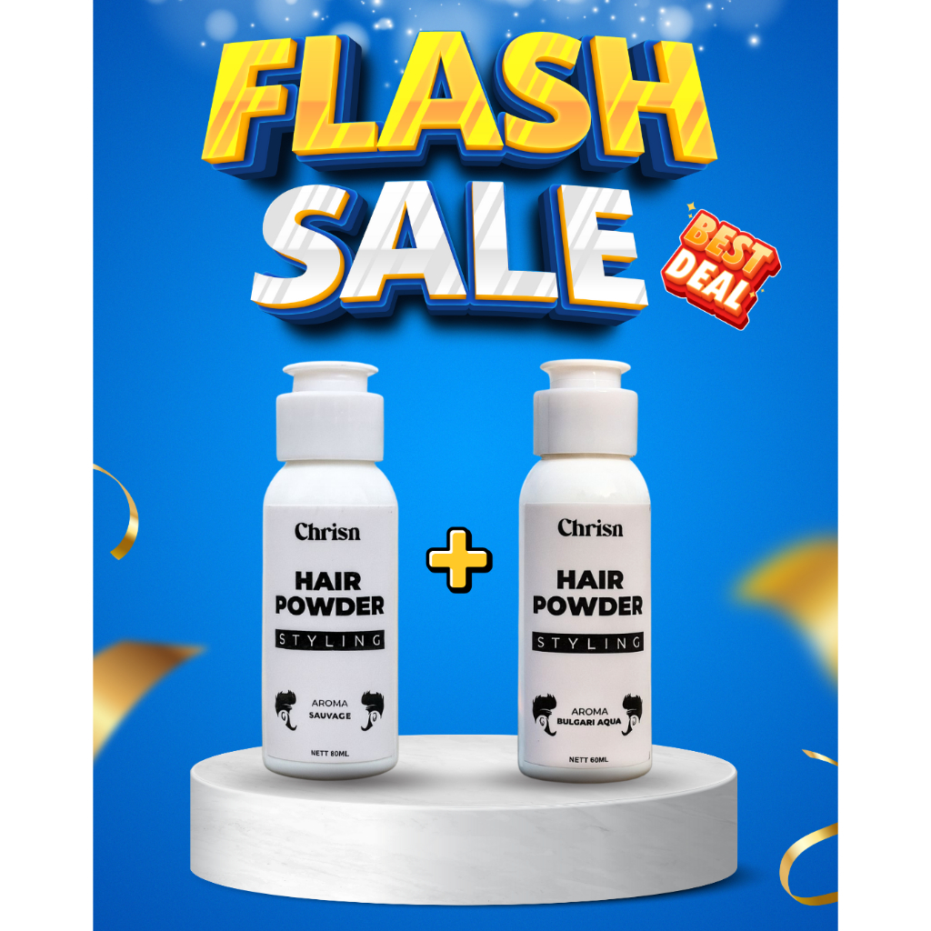 (PROMO) HAIR POWDER PREMIUM STLING RAMBUT VOLUME POWDER RAMBUT