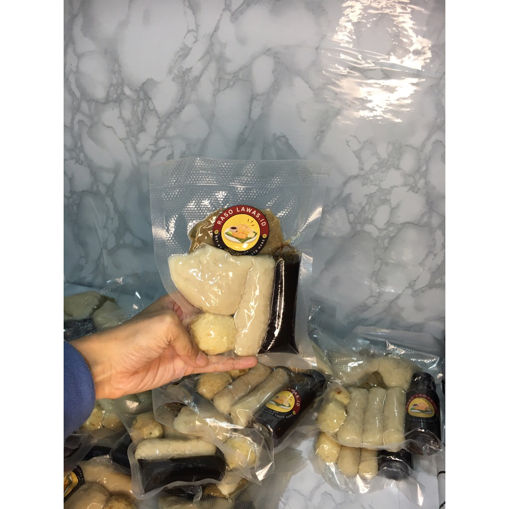 

PEMPEK PALEMBANG X-SMALL PACK ISI 4 PCS + CUKA