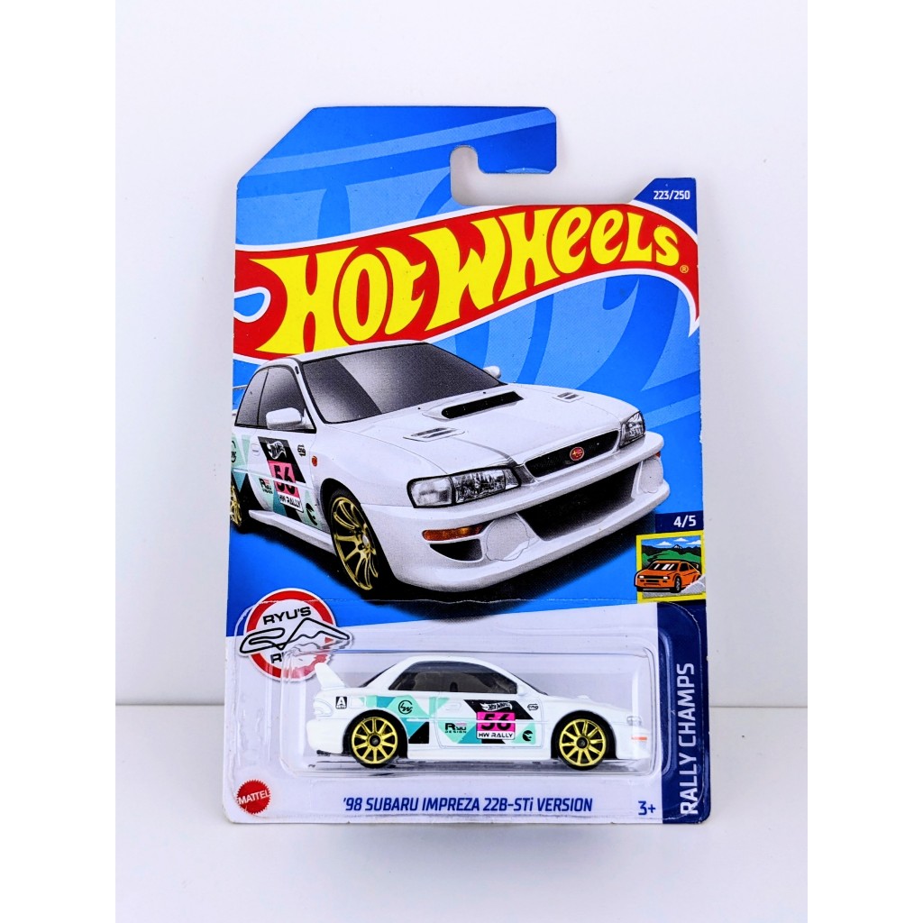 Hot Wheels 98 Subaru Impreza 22B STi Version THR