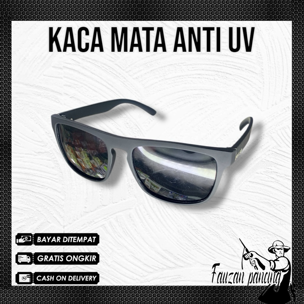 Kaca mata anti UV/Kaca mata mancing/Kaca mata sport/Kaca mata jogging/Kaca mata pantai/Kaca mata jal