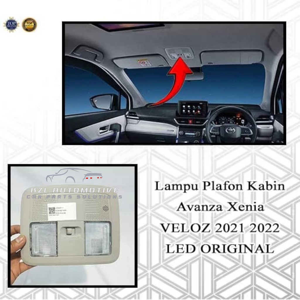 Lampu Plafon Kabin Avanza Xenia VELOZ 2021 2022 LED