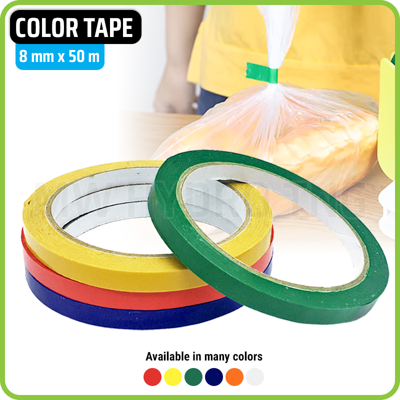 

1 Pcs - Selotip / Lakban / Isolasi Bag Neck Sealer Alat Ikat Plastik Buah, 8mm