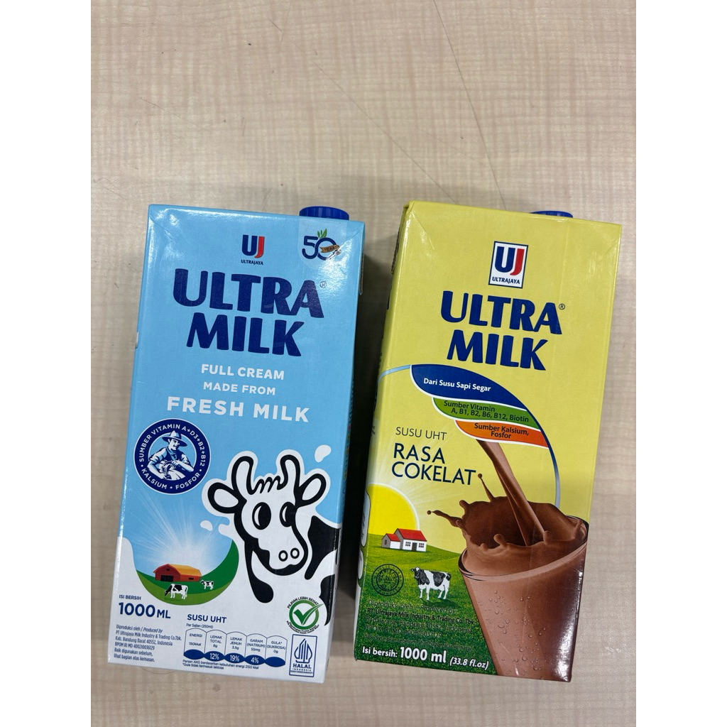 

SUSU ULTRAMILK Fullcream & Coklat Exp 2026