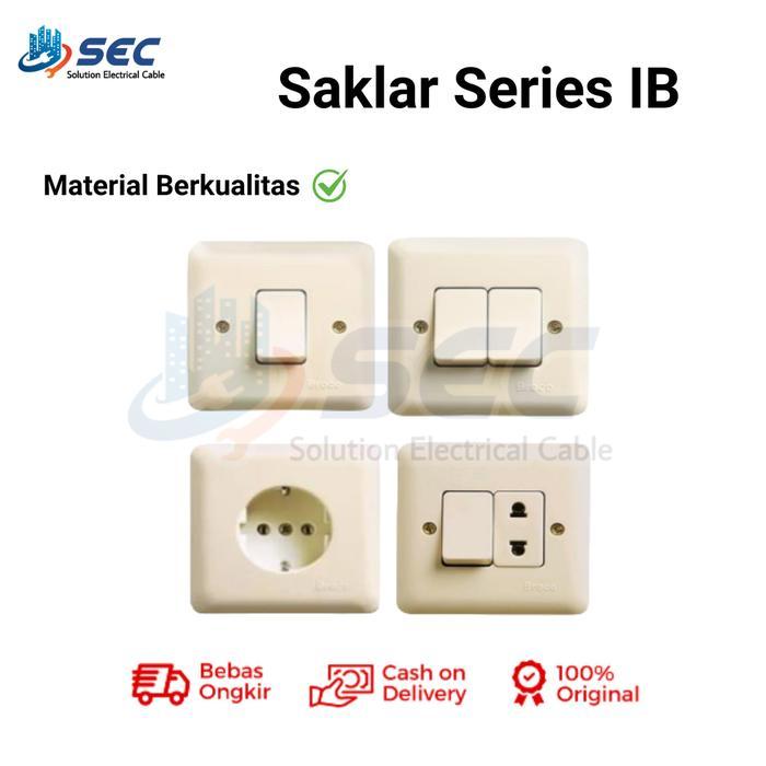 Saklar Inbow IB Procyon / Saklar Stop Kontak IB / Saklar Engkel IB / Saklar Seri IB / Saklar Engkel 