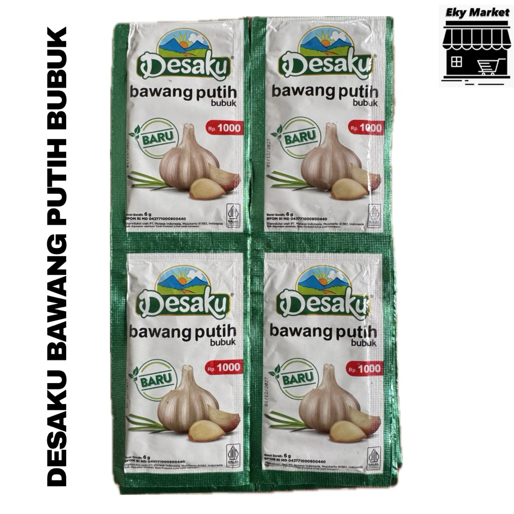 

DESAKU BAWANG PUTIH BUBUK PER PAK & PER RENTENG