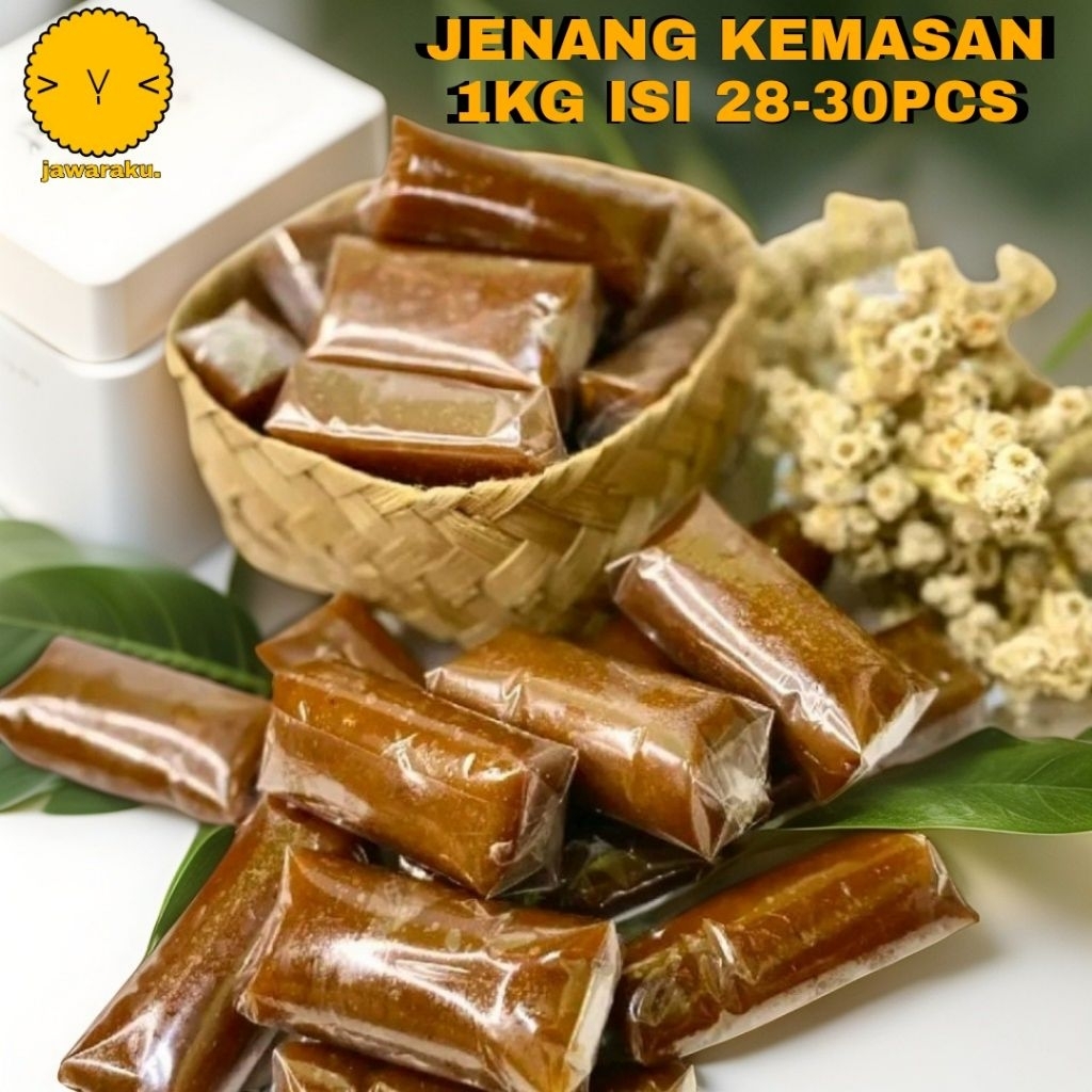 

jenang ketan paket kemasan isi 28-30pcs asli 1kg