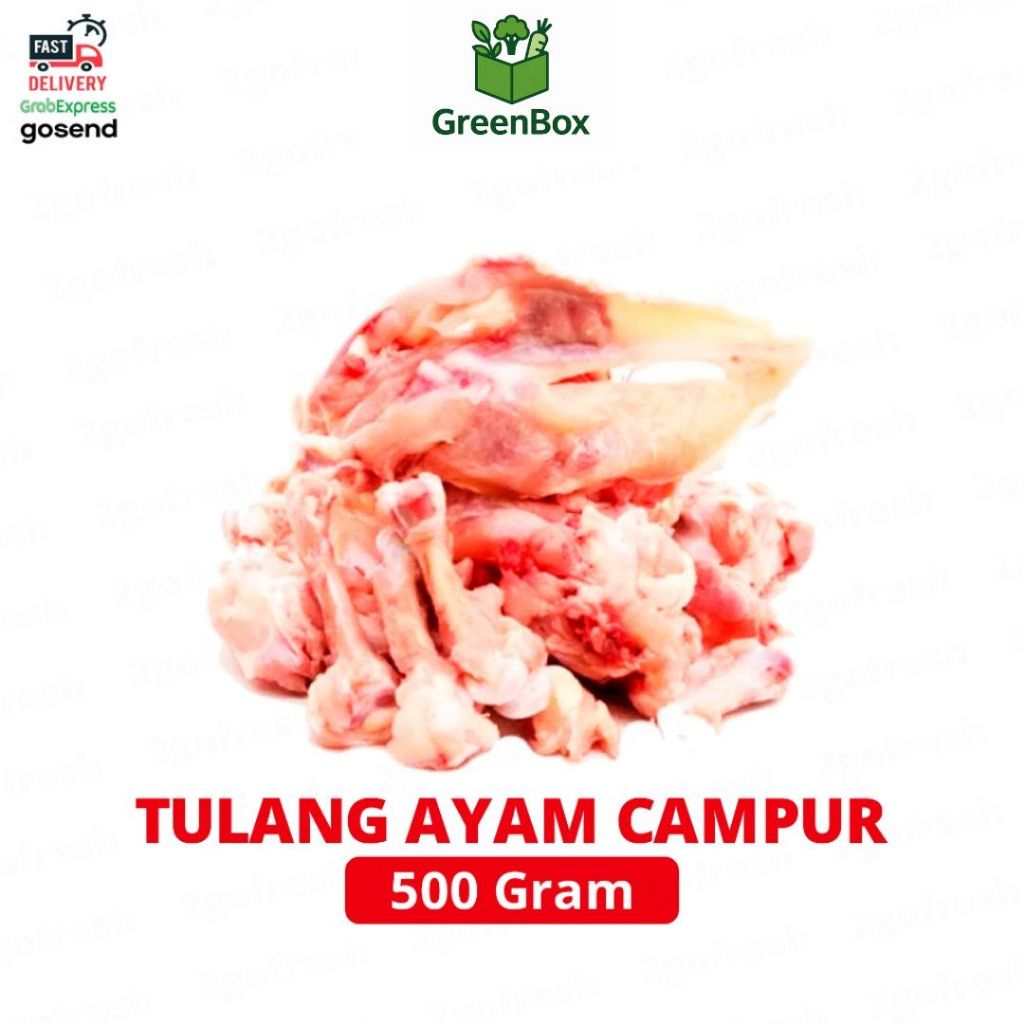 

Tulang Ayam Campur Fresh - Sayur Sayuran / Tulang Rangu Ayam