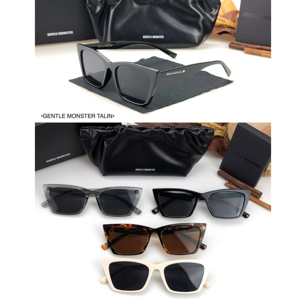 Kacamata Kotak Hitam Korea Fashion Sunglasses Wanita Pria Casual / Kacamata Hitam