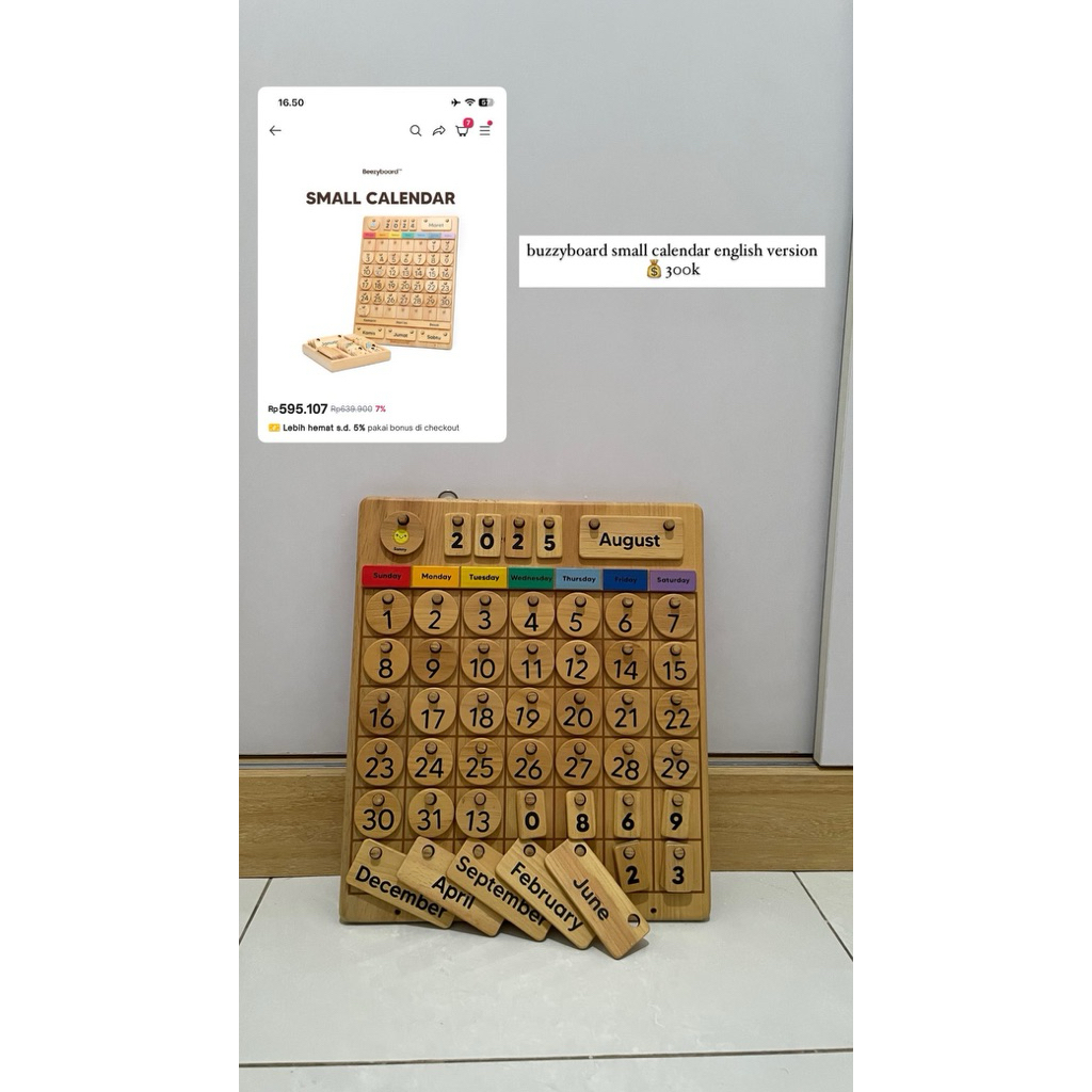 

Buzzyboard Small Calendar