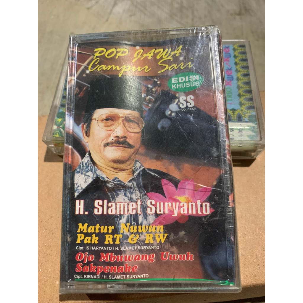 Kaset Pita Pop Jawa Campur sari H.Slamet Suryanto