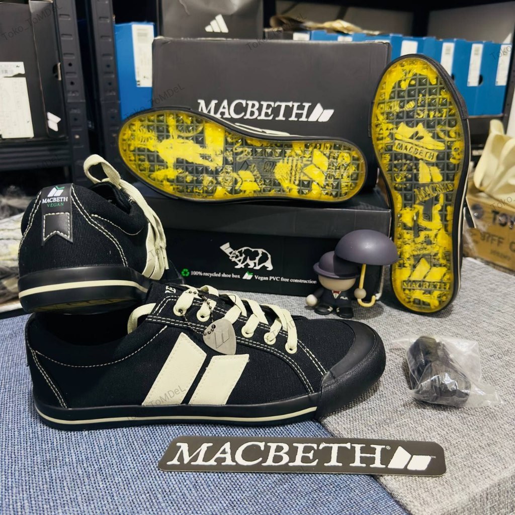 Macbeth ELIOT BLACK CEMENT (CLEAR OUTSOLE)