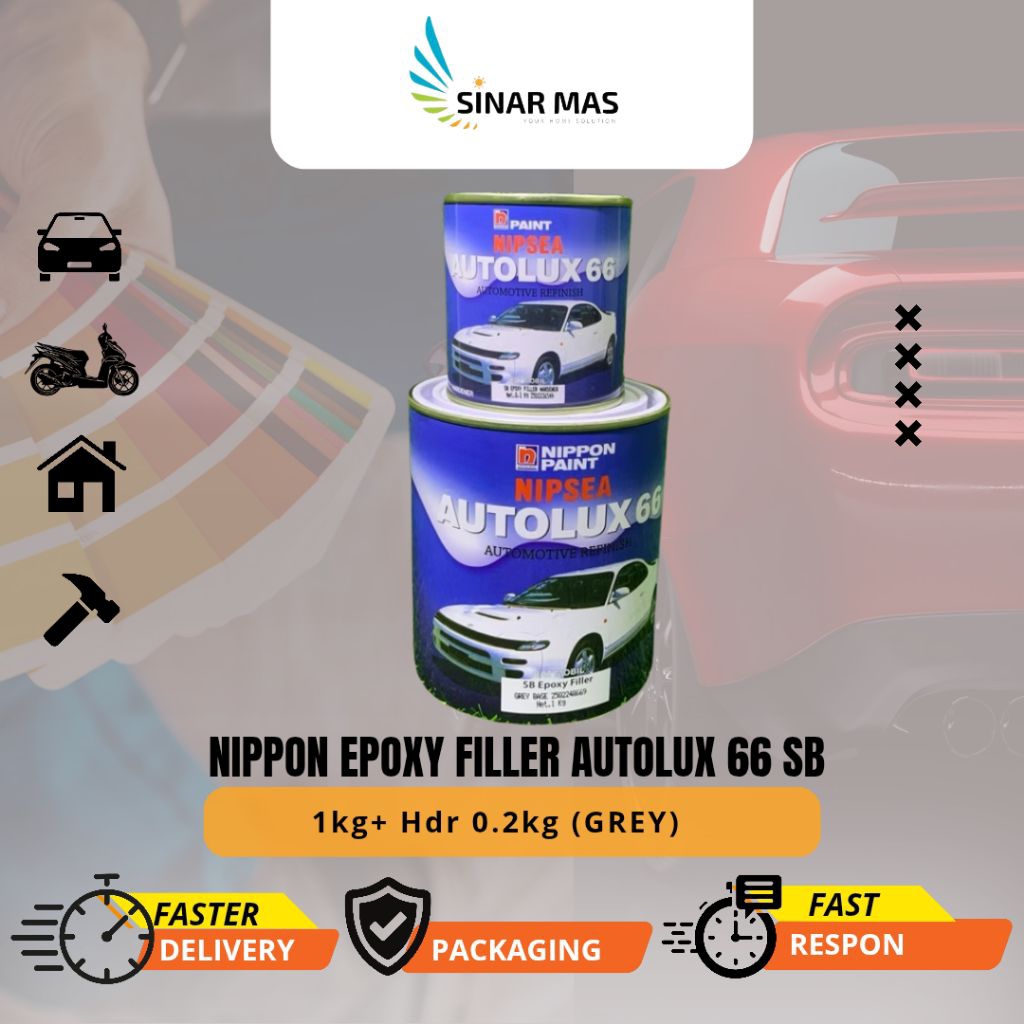 Nippon Epoxy Filler Autolux 66 SB