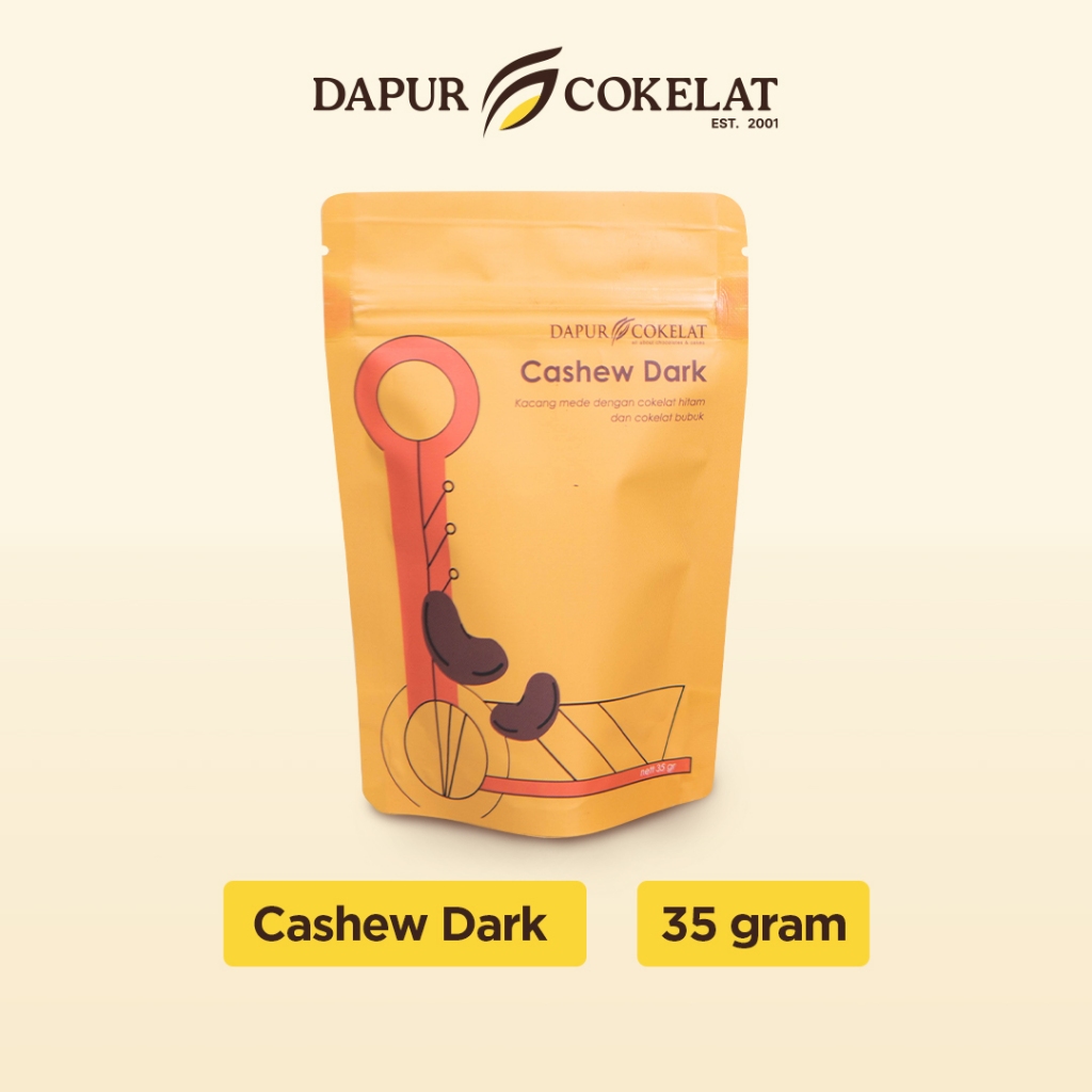 

DAPUR COKELAT - Cashew Dark | Camilan Sehat Snack Tanpa Pengawet