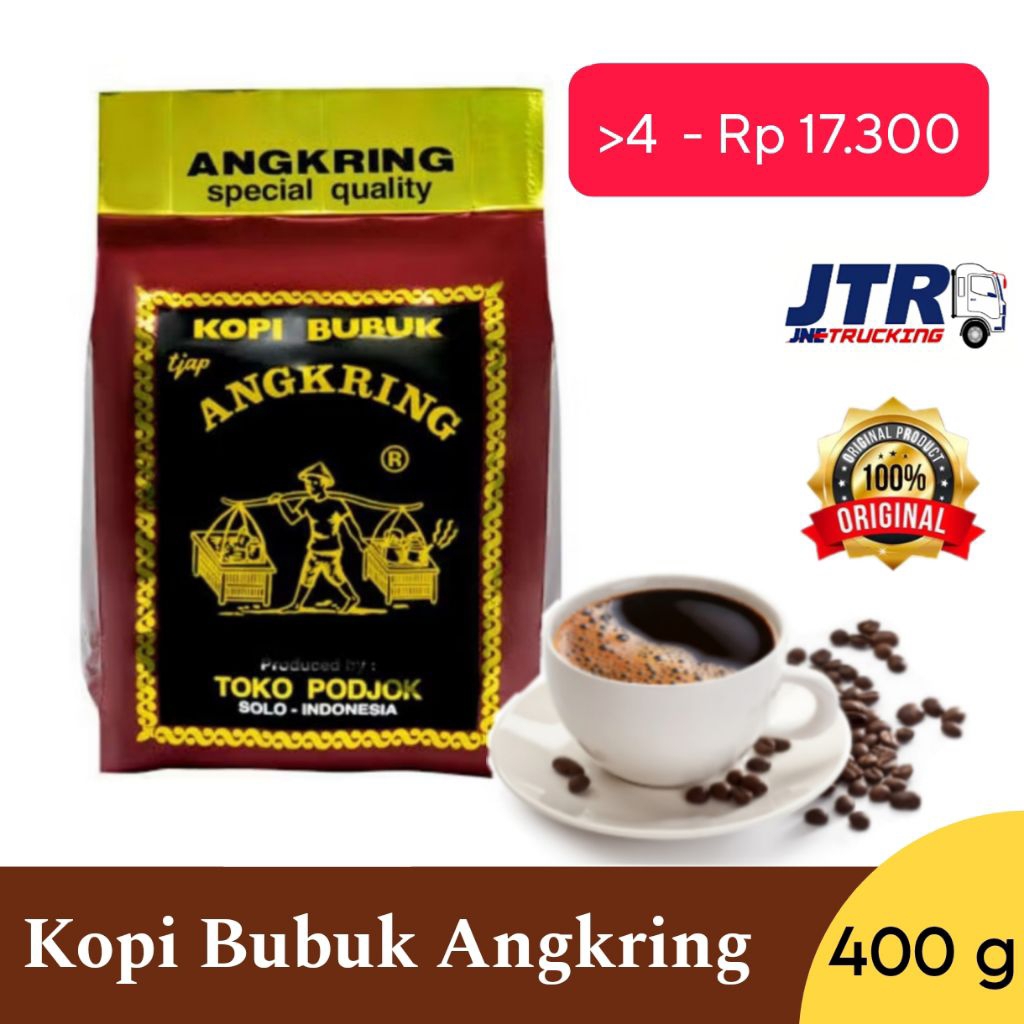 

Kopi Angkring khas Solo 400 gram