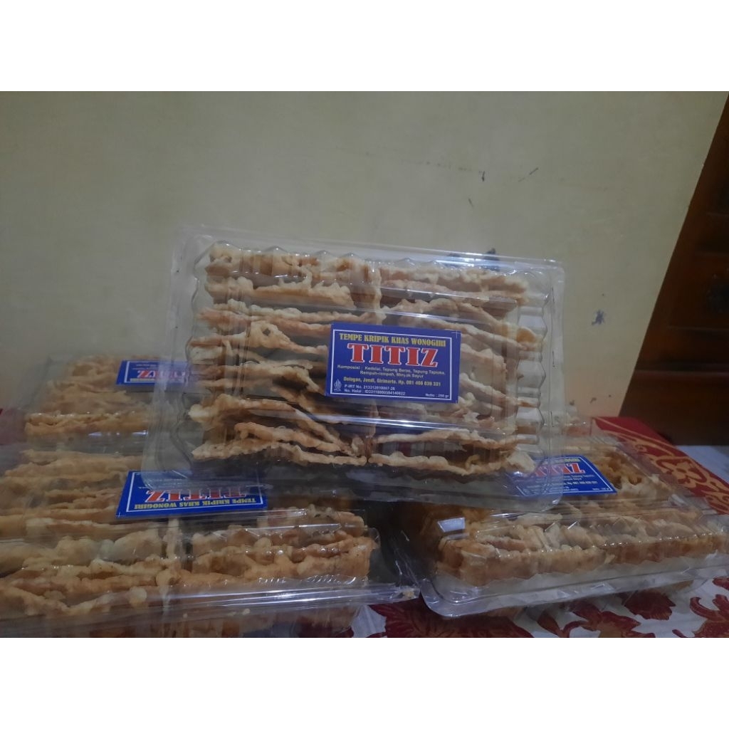 

kripik tempe asli wonogiri TITIZ