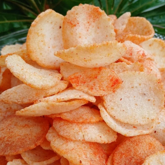 

1 pack isi 15 pcs Pikda Engsrod Rasa Balado Kemasa Ekonimis Untuk Dijual Kembali