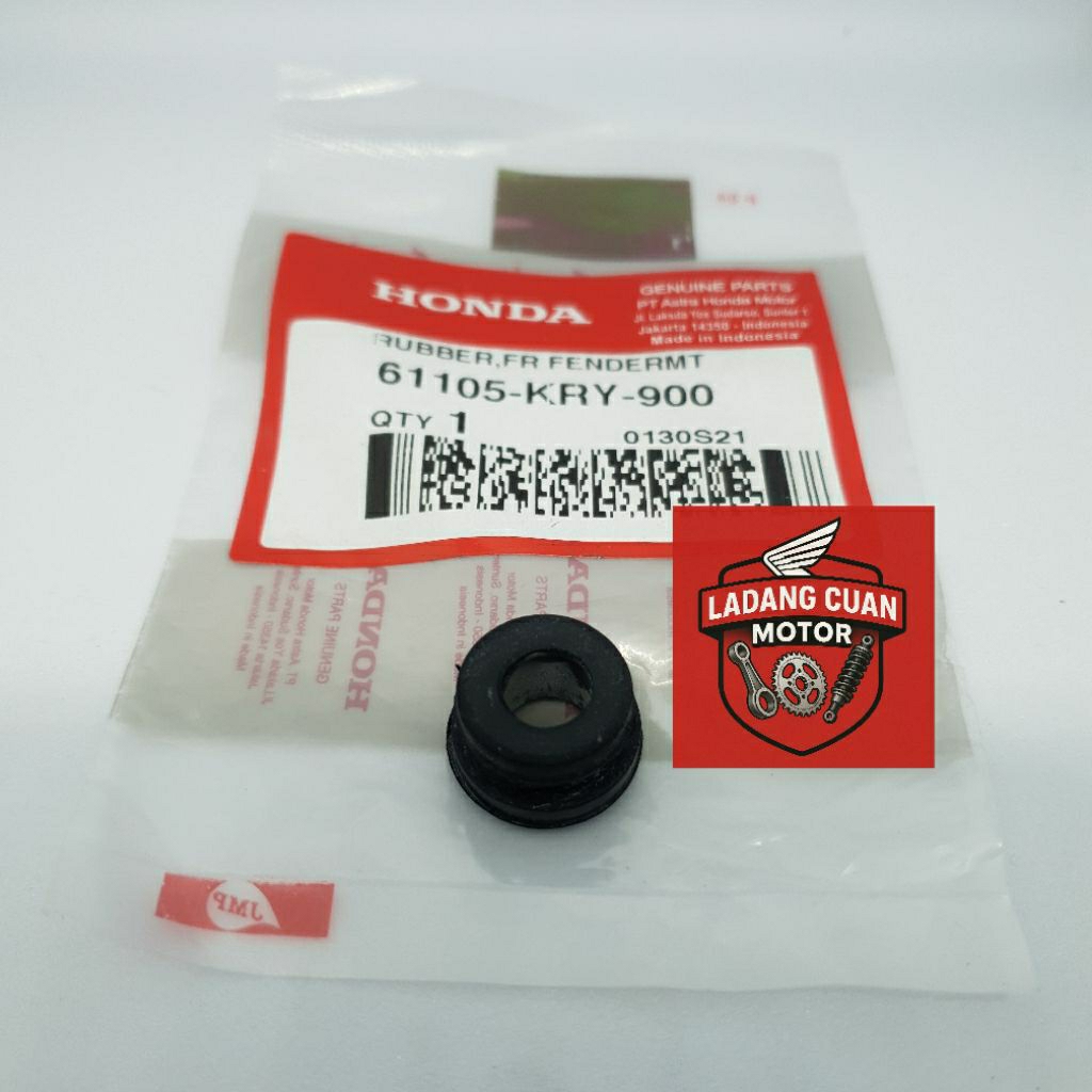 61105KRY900 RUBBER FRONT FENDER MOUNT KARET DUDUKAN BRACKET BREKET MOUNTING SPAKBOR DEPAN UNDER COWL