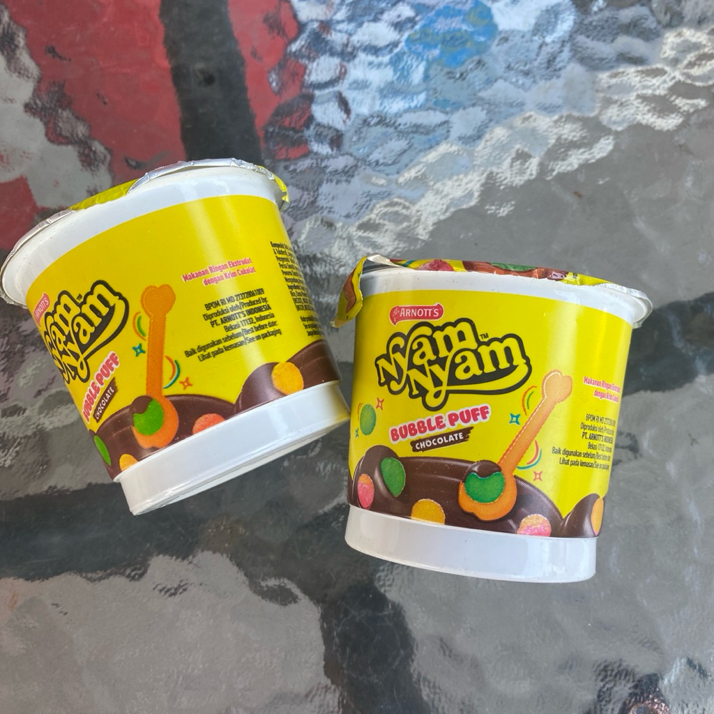 

Arnott's Nyam-Nyam Bubble Puff Chocolate 2 x 18 gr / Nyam Nyam Bubble Puff