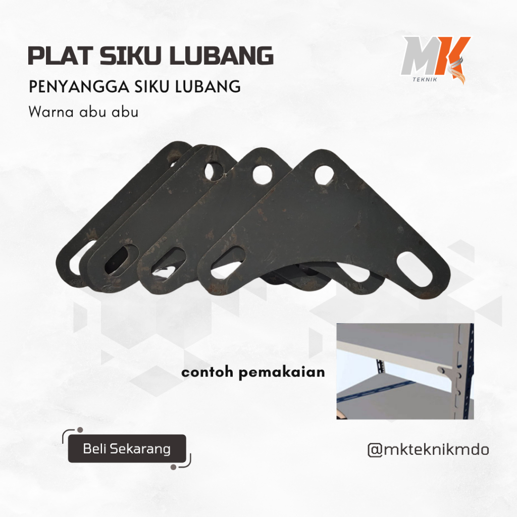 PLAT SIKU LUBANG ABU ABU LEMARI