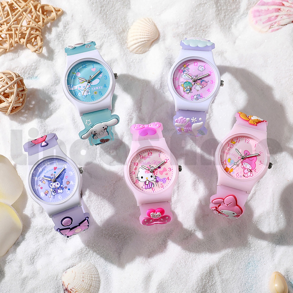 Jam Tangan Anak Lucu Jam Anak Cewek Terbaru Cool Style Murah Mewah Model Korea Keren Trendy Stylish