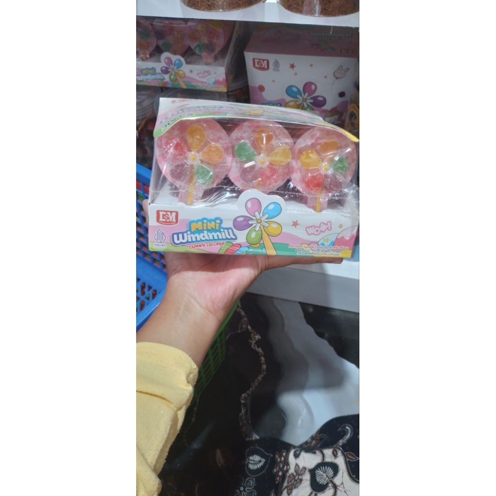 

PERMEN KIPAS MINI WINDMILL ISI 30