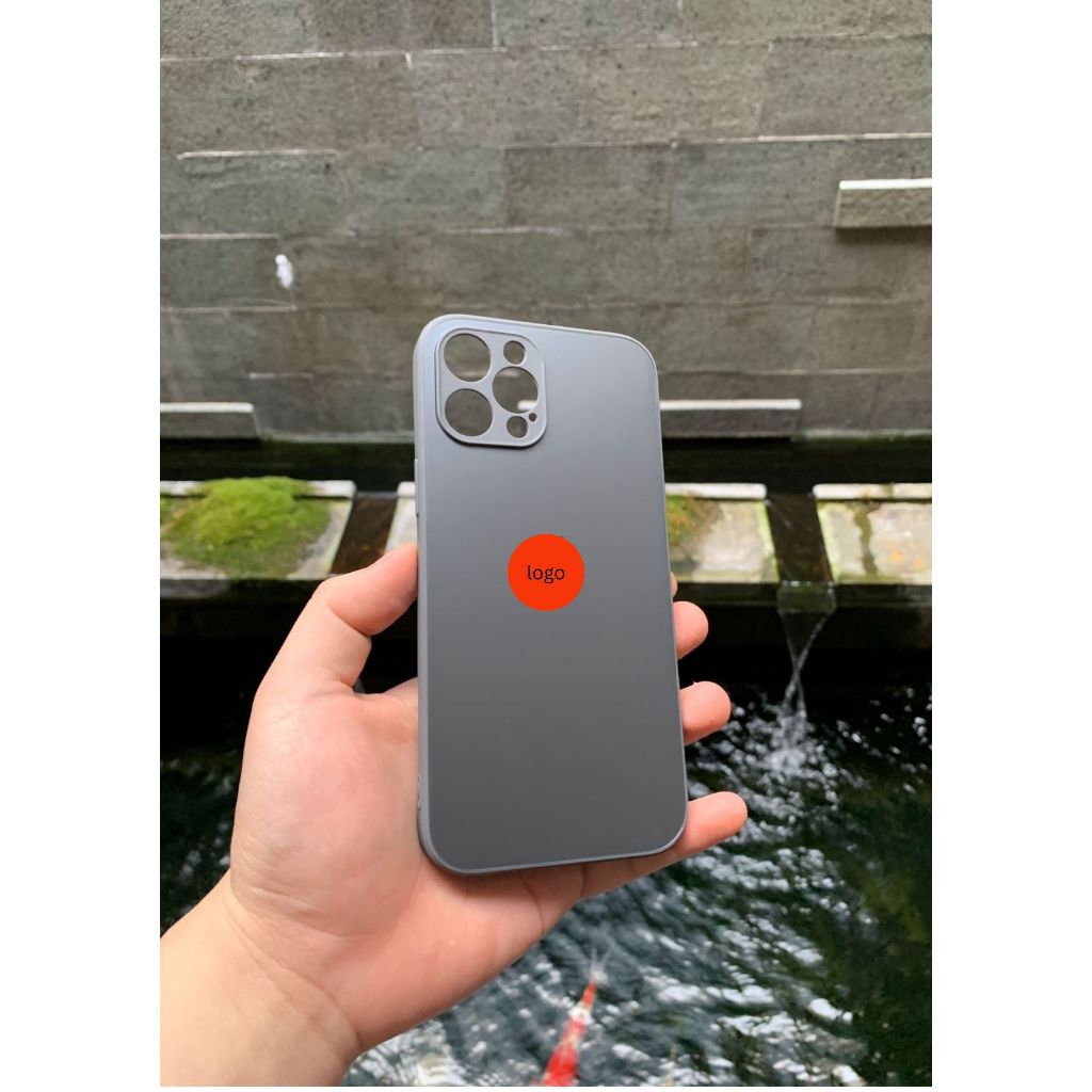 PROMO CUCI GUDANG matte glass case with rubber iphone 11 12 11 pro 11 promax 12 pro 12 promax 13 13 
