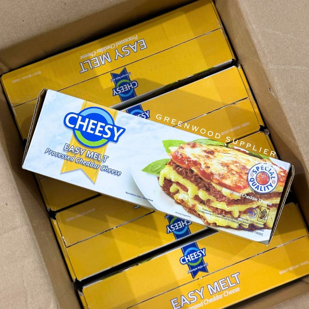 

Cheesy Easy Melt - 1,9Kg (Cheddar Mudah Lumer)